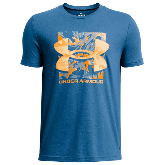 Under Armour Παιδική κοντομάνικη μπλούζα Boys' Box Logo Camo Short Sleeve Tee